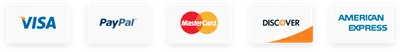 Payment cards accepted at the secure ClickBank checkout for Nitric Boost